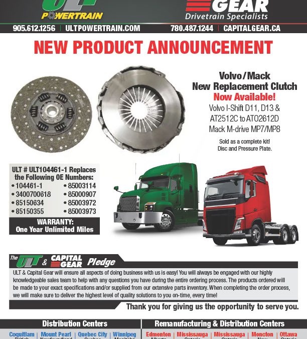 Volvo/Mack New Replacement Clutch