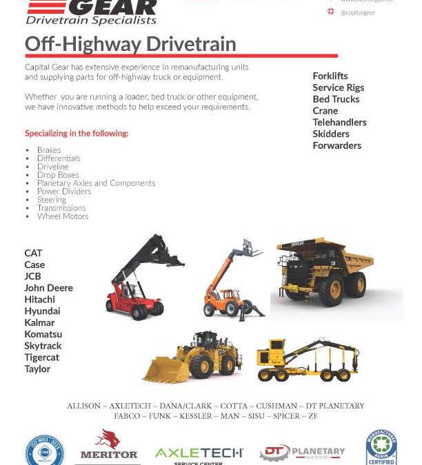 Comprehensive Off-Highway Drivetrain Solutions